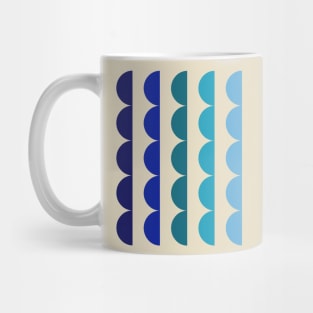 Scallops! Blue Color! Mug
